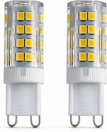 G9 LED Bulb 2.5W 20W Eq Dimmable 2700K Warm White 250Lm 2-Pack
