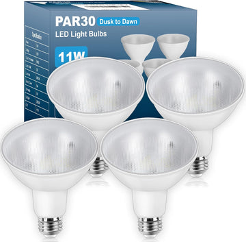 PAR30 Outdoor Flood Light Bulbs,11W 1000LM 5000K Daylight White
