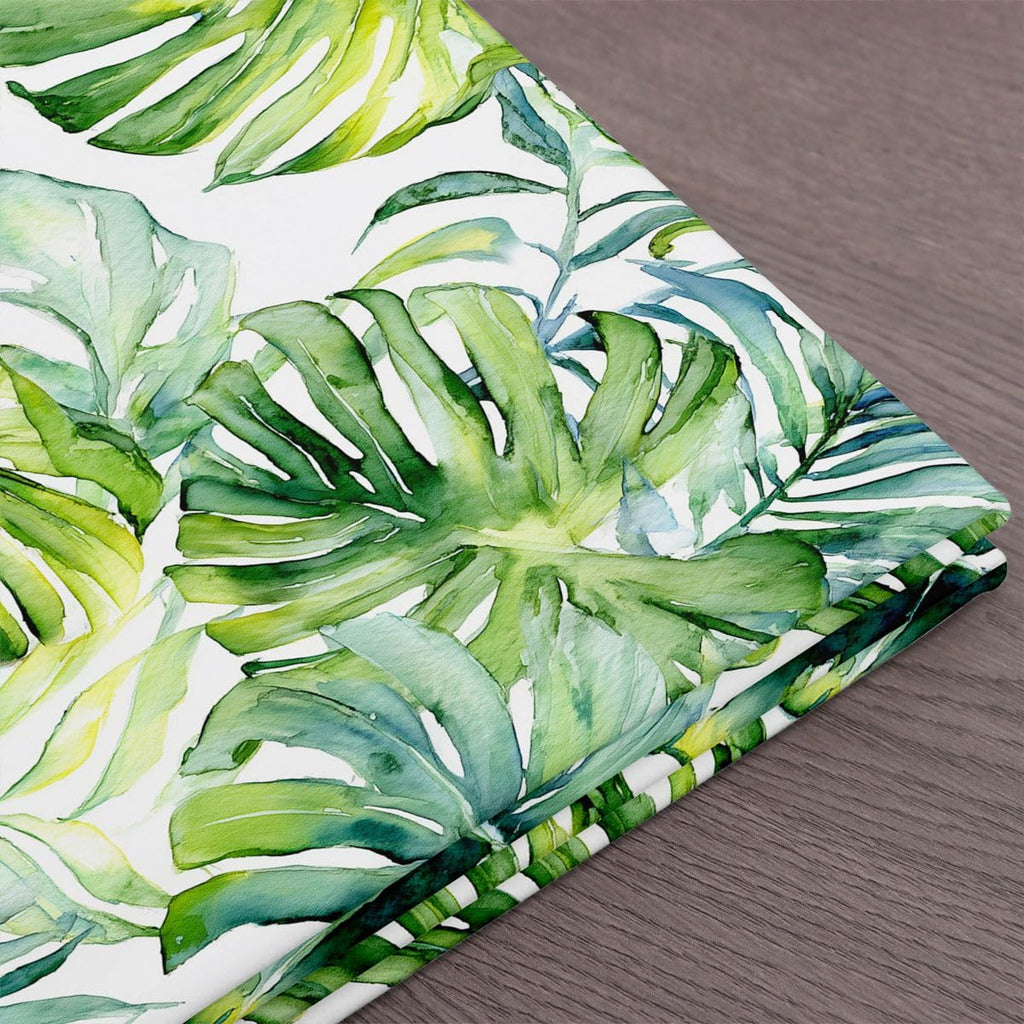 Tropical Fabric by The Yard, Tree Decorative Fabric, Green Plant Palm