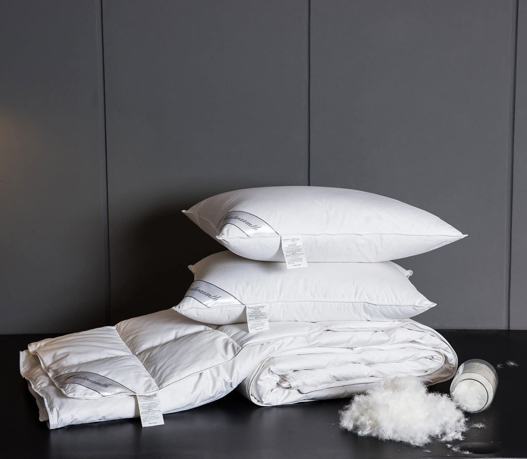 Lightweight White Goose Down Comforter Cooling Blanket Duvet Insert for Summer/Warm Weather, 750 Fill Power Ultra