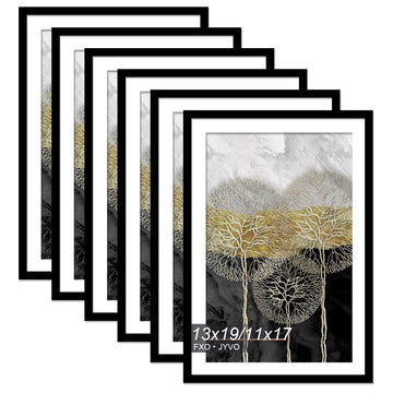 13x19 Picture Frame Set of 6 for Photo Poster Horizontally/Vertically