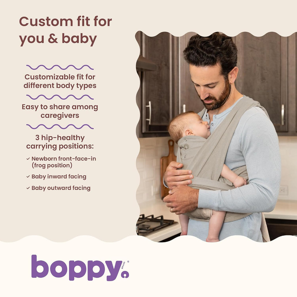ComfyFit Adjust Baby Carrier, Secure Hybrid Wrap, Newborn to Toddler