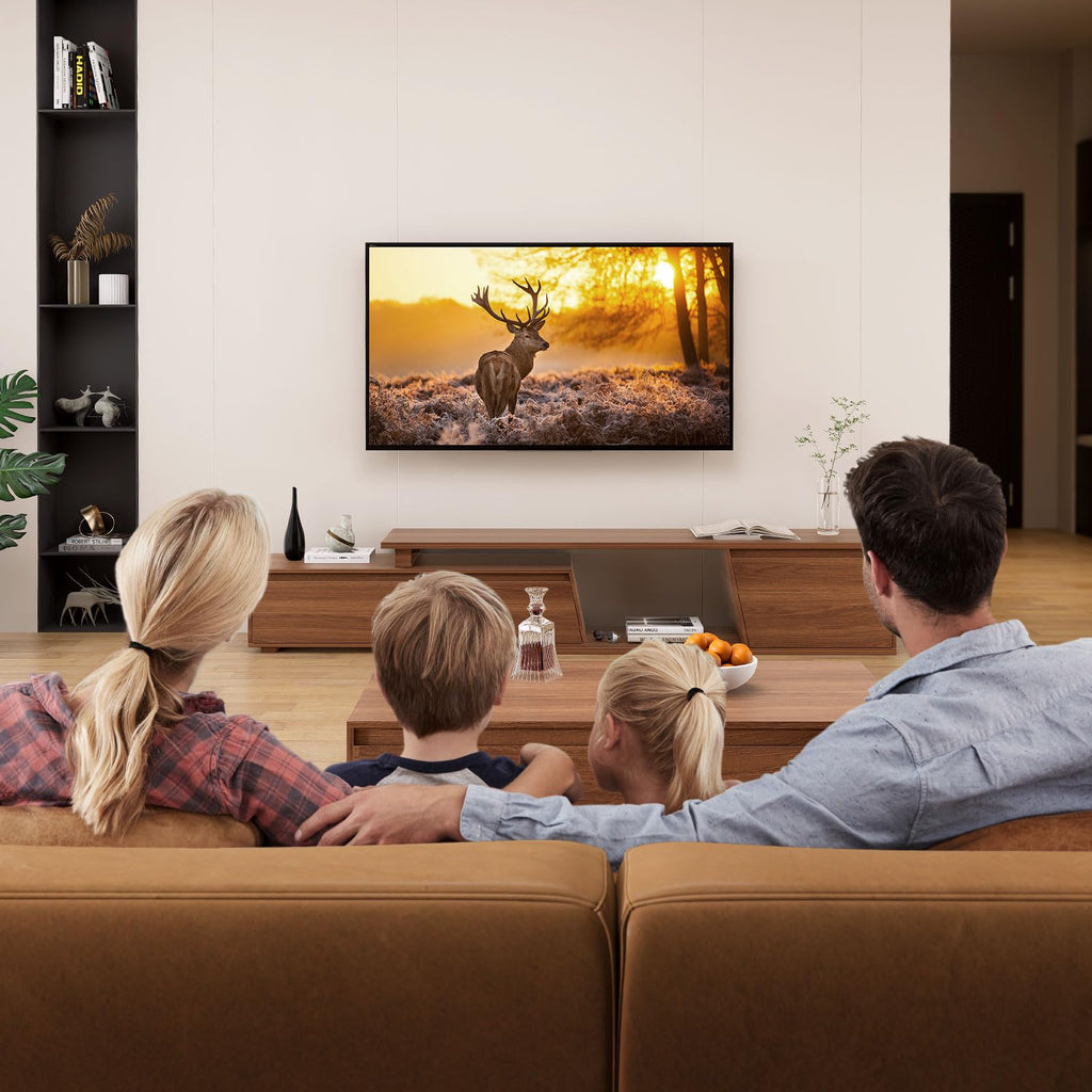 Extendable TV Stand, Walnut Media Console