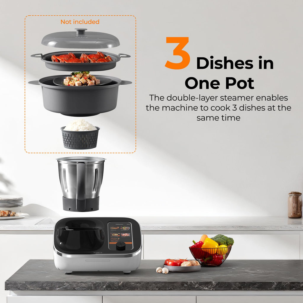 AI Cooking Robot Omni Cook C2 21-in-1 Food Processor