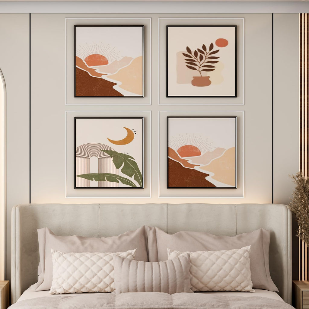 Accent Wall Molding Kit Premade Panel,3set,31.4x31.4in