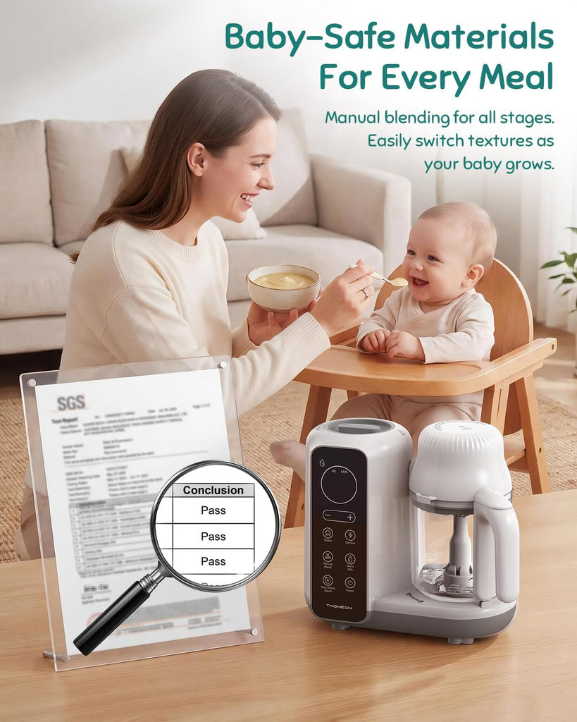 Food Maker, One-Step Baby Food Processor, Auto Steam & Blend