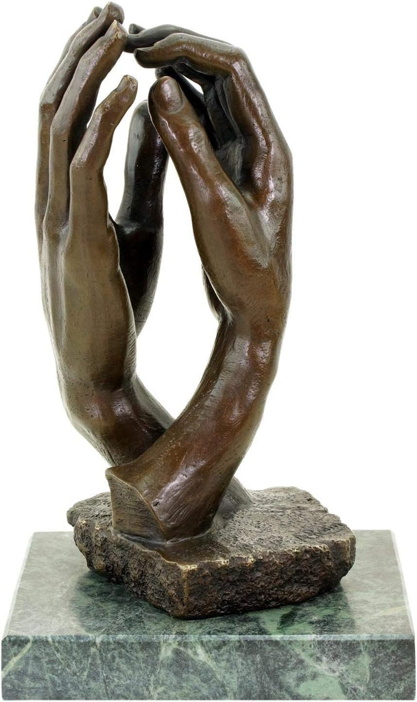 The Cathedral (1908) - Bronze Sculpture by Auguste Rodin - Hands - Modern Art Statue - Musée Rodin Paris - 100%