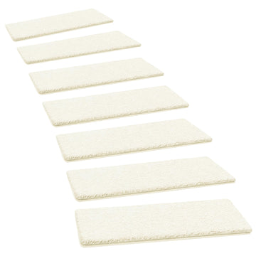 Ultra Plush Carpet 9.5 X 36 Inch White 2 Pcs