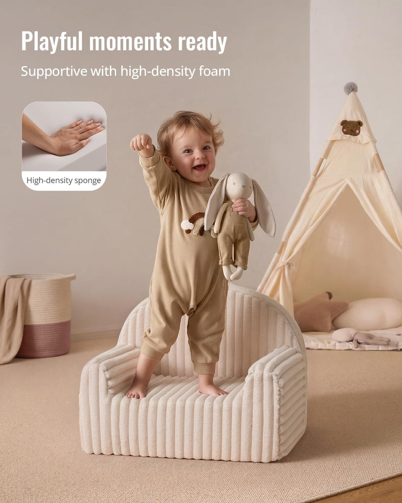 Kids Chair, Soft Kids Armchair, Comfortable Kids Couch Sofa for Reading Playing, Kids Furniture for Boys and Girls