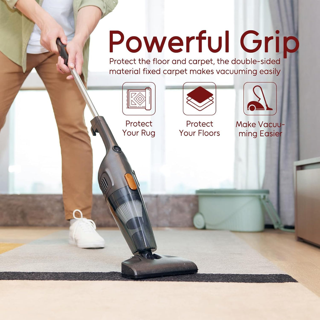 Felt and Rubber Backing Rug Pad, 5"x7" Non-Slip Rug Pads, 1/8" Thick, Under Area Carpet Protective Pads, Cushioned