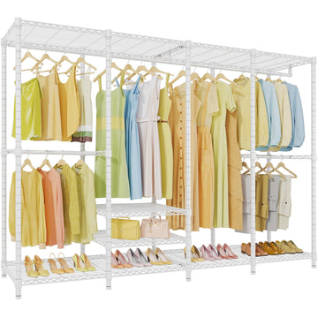 V40 Plus Clothes Rack, Large Modular Closet System for Hanging