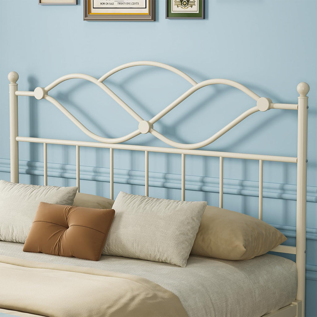 Headboard Only Vintage Platform Headboard for Bed Frame