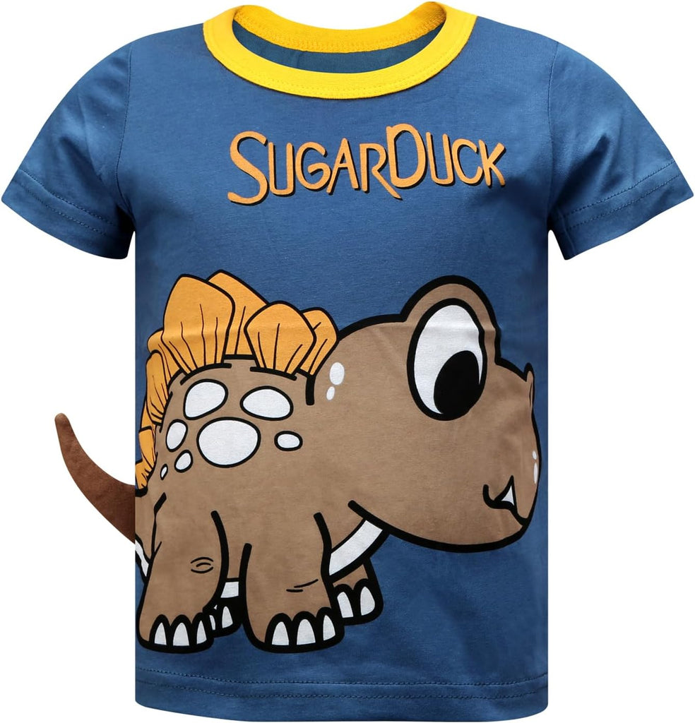 Toddler Boys Shirts Short-Sleeve Little Kids t Shirts Boys' Tops, Tees & Shirts Graphic TEE Age for Pack