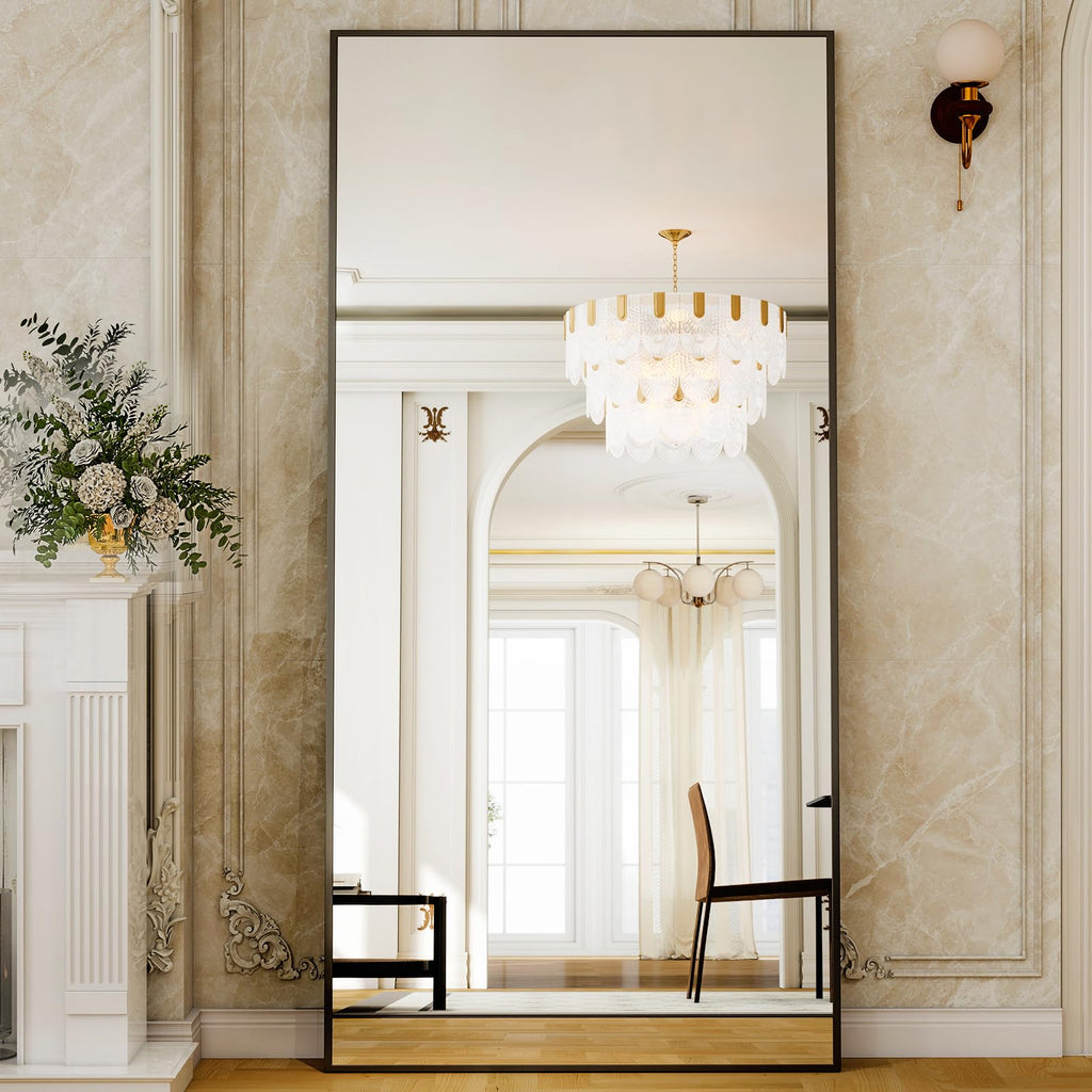 77" x 38" Oversized Full Length Mirror, Large Floor Mirror
