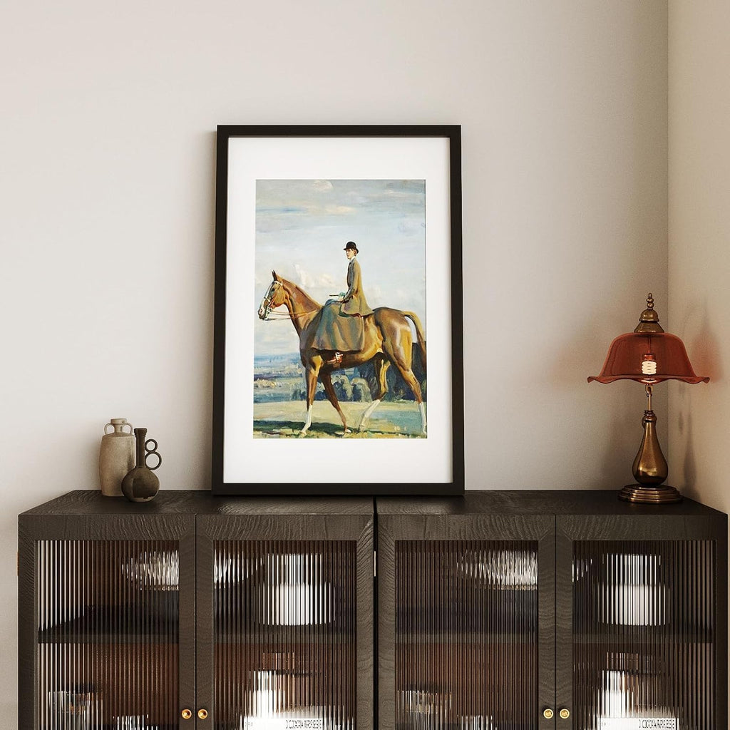 16x24 Solid Wood Picture Frame, Made of Solid Wood Covered by Plexiglass 12x18 with Mat 16x24 without Mat, Poster