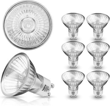 6 Pack 50W GU10 Halogen Light Bulb, Replacement for Candle Warmer