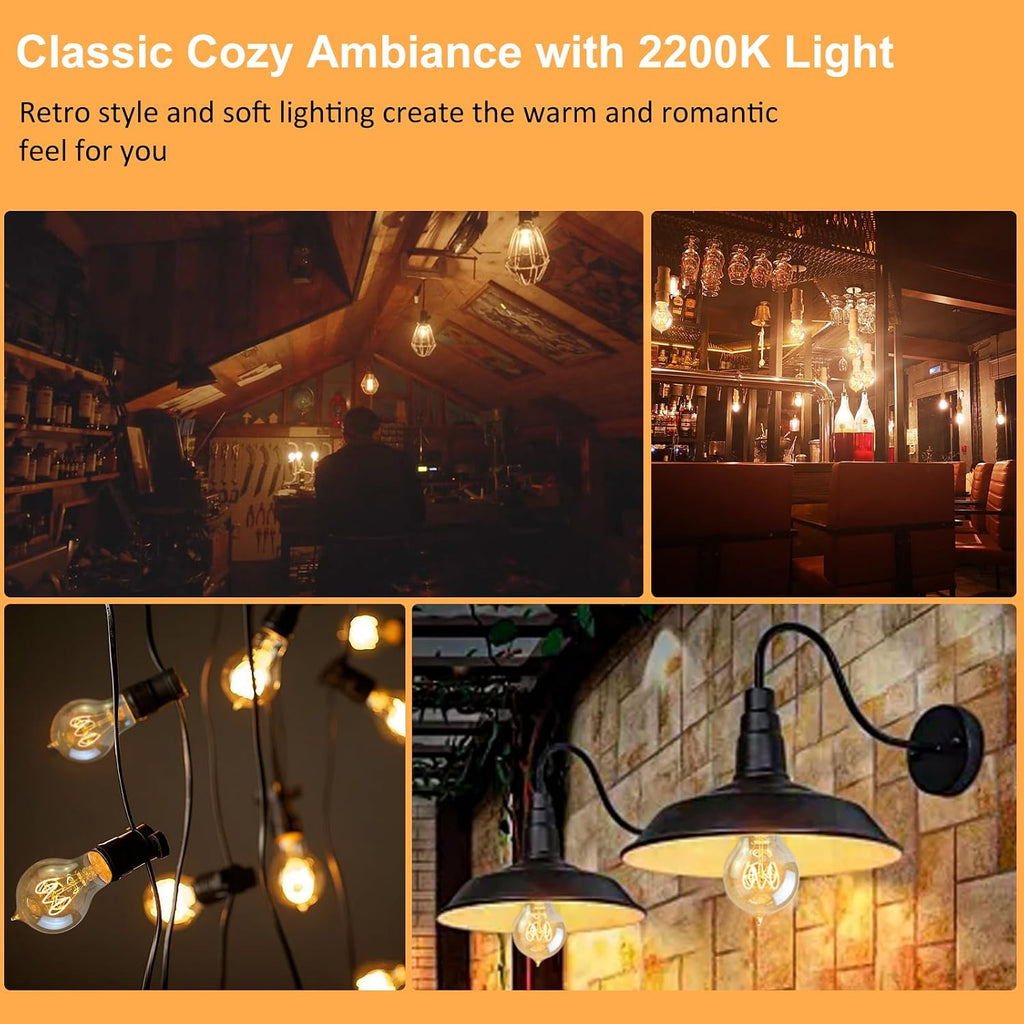 Dimmable E26 LED A19 Vintage LED Edison Bulbs 40 Watt Equivalent