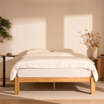 Hako G2 Japanese Joinery Bed Frame Queen, No-Tool Assembly