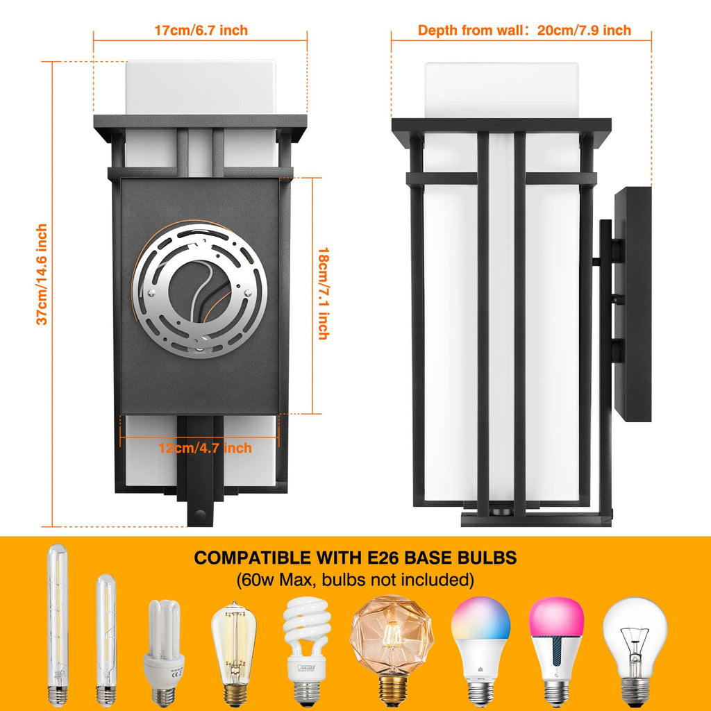 Outdoor Lighting Fixtures Wall Mount, Outdoor Wall Lights Modern