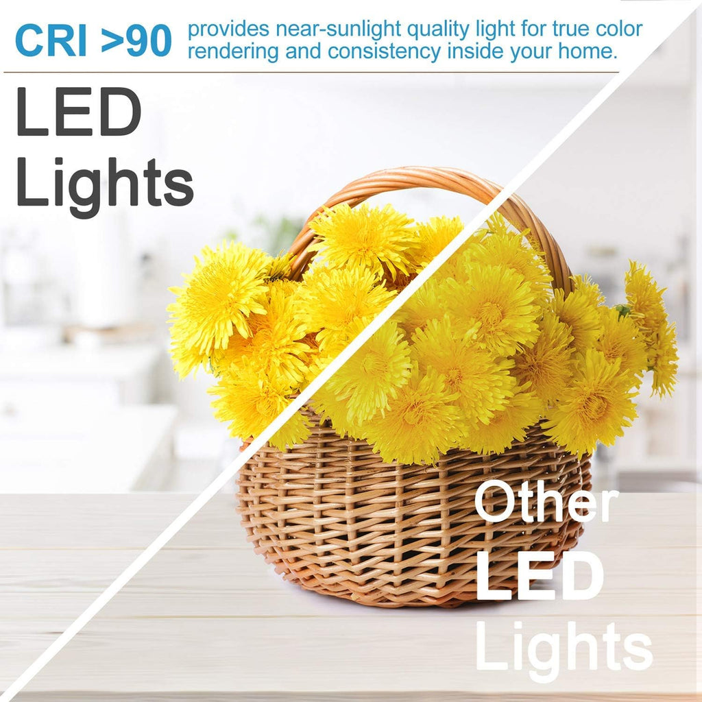 PAR20 LED Bulb, 7W 50W Equivalent, 4000K Natural White, 500 Lumens Dimmable Flood Light Bulb, E26 Base, UL