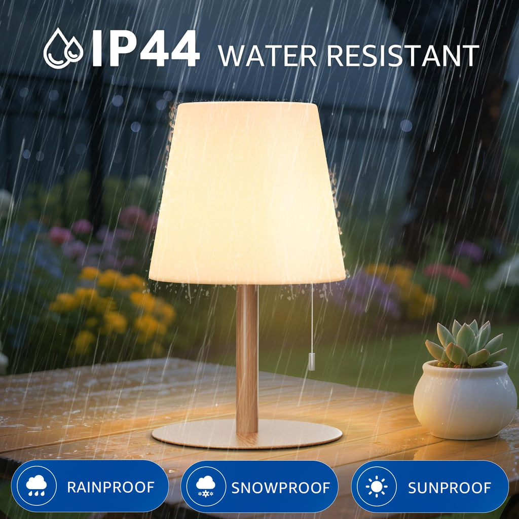 Shower Lamp Rechargeable Cordless Light Waterproof Spa