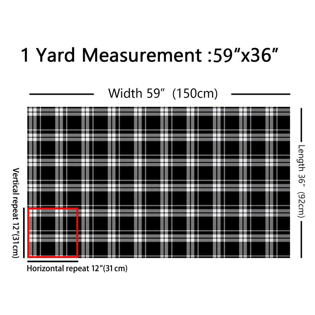 Plaid Upholstery Fabric by The Yard Soft 10 Yards