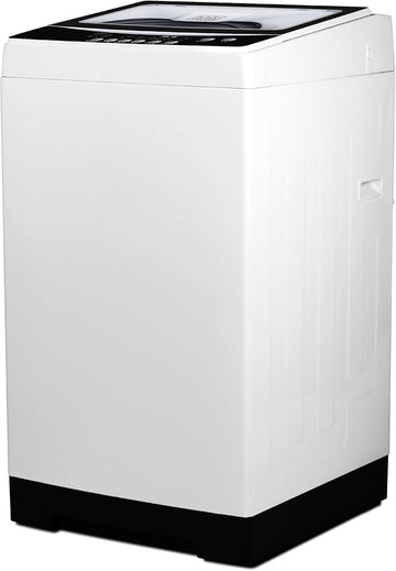 Small Portable Washer, Washing Machine for Household Use, Portable Washer 1.7 cu.Ft with 8 Cycles, Transparent Lid &