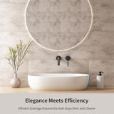 Large Bathroom Vessel Sinks, OCEALAGOON 24 x 16 Oval Bathroom Sink Bowls Above Counter