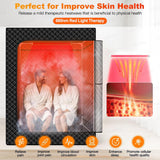 2 Person Saunas for Home, Infrared Portable Sauna for Home 2 Person, Relief Muscle Pain