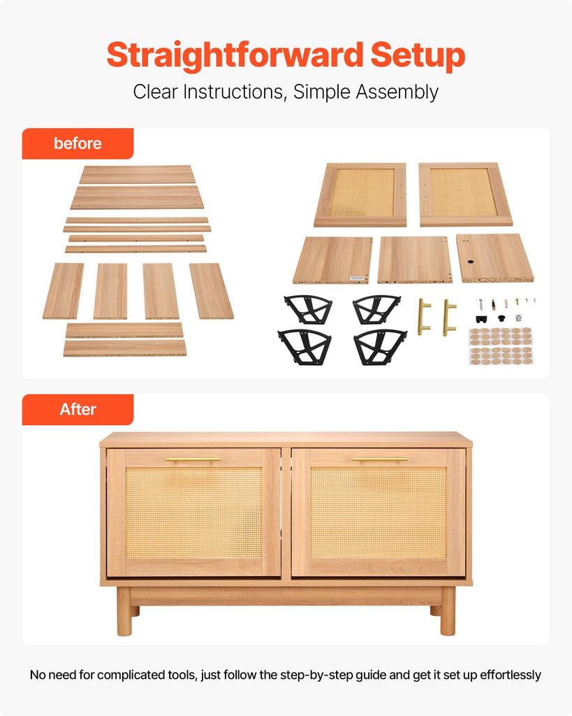 Rattan Shoe Storage Bench, Entryway Bench with 2 Flip Drawers, Holds up to 300 lbs with 4 Compartments and 2 Rattan