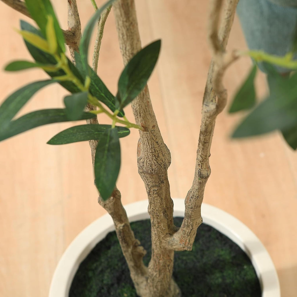 Artificial Olive Trees, 6 ft Tall Fake Olive Trees