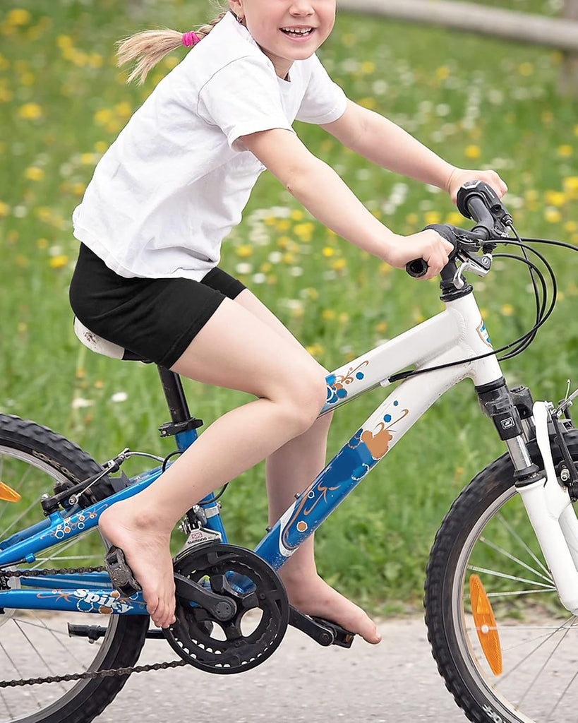 Girls Bike Shorts Kids Cartwheel Biker Shorts Under Dress Clothes