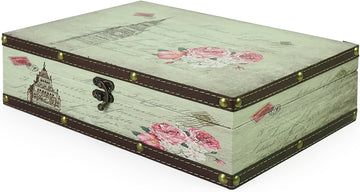 Wooden Decorative Storage Box, Timeless Memory Keepsake Box