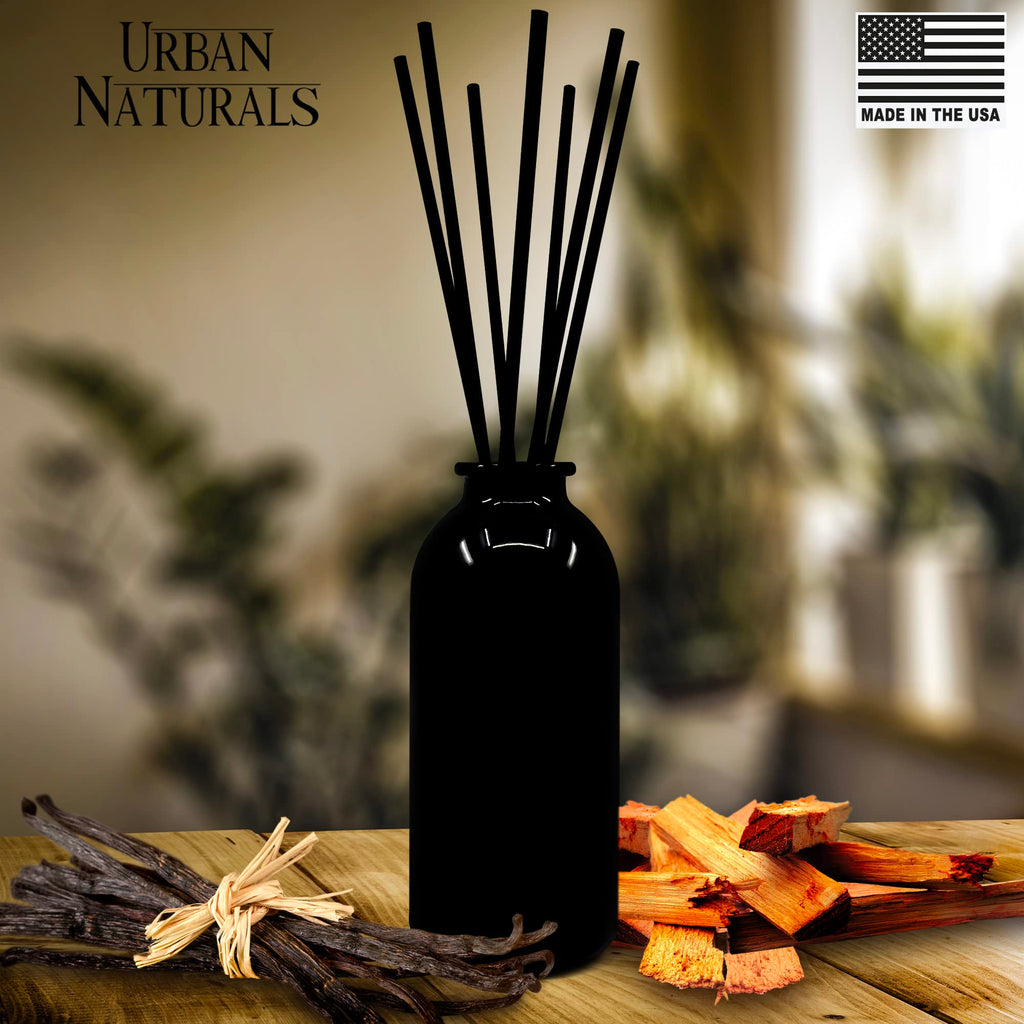 Reed Diffuser Set, Smoked Vanilla - Bathroom Shelf Décor