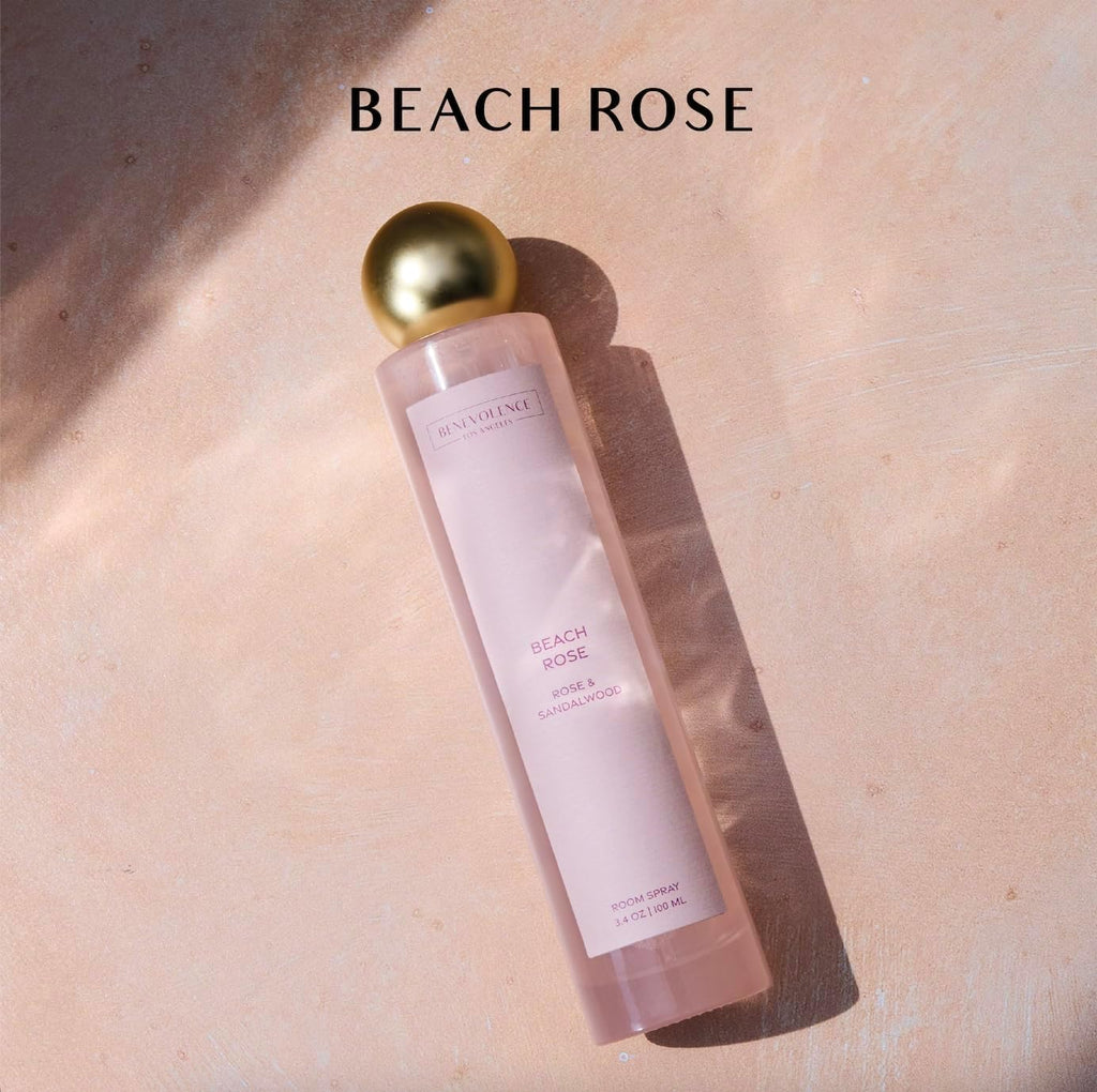 Rose & Sandalwood Reed Diffuser Set and Room Spray | Home Fragrance | Gifts for Women