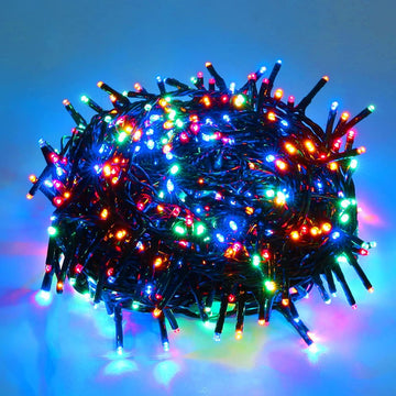 1000 LED 82 ft Christmas Cluster Lights Xmas String Lights Multicolor