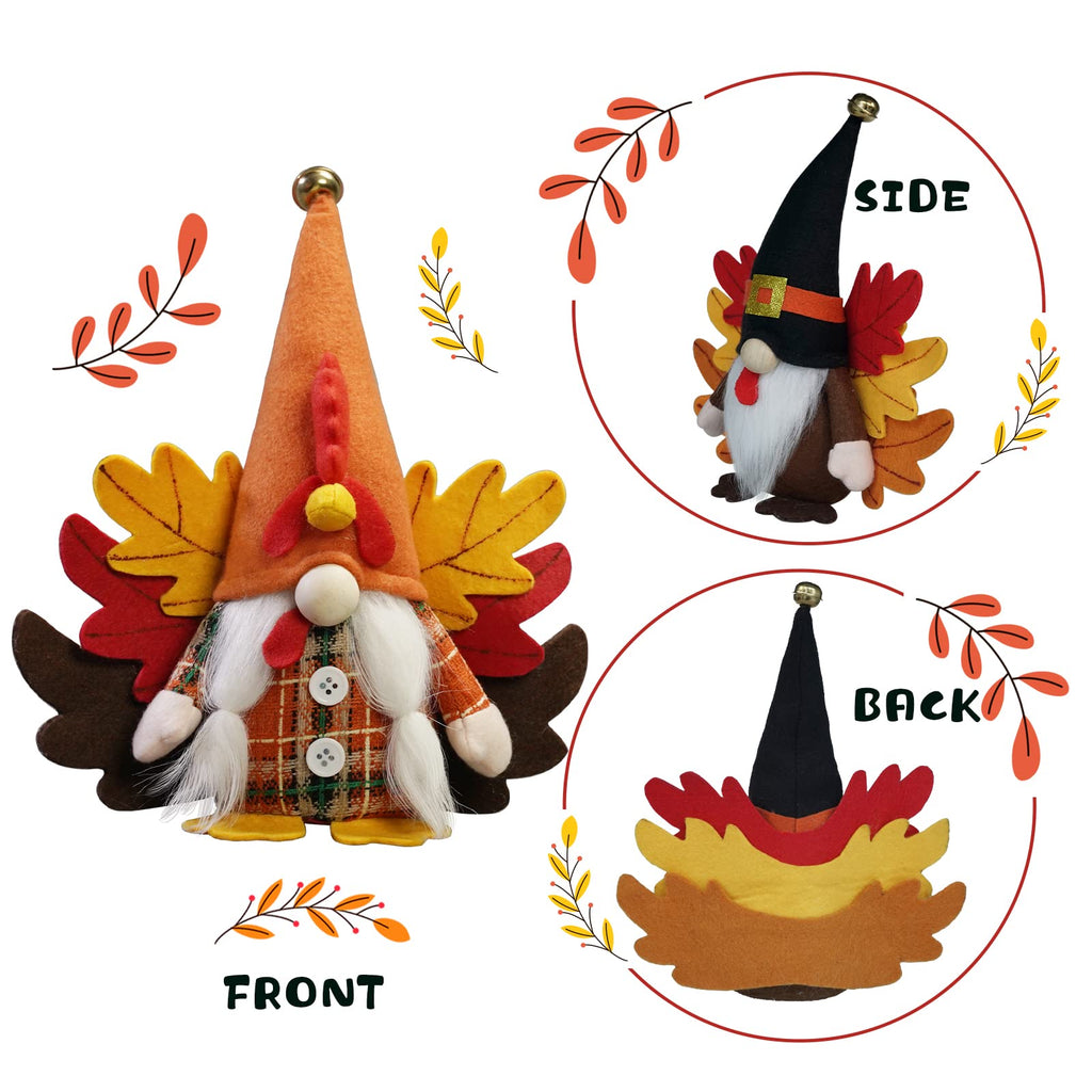 Thanksgiving Decorations, Thanksgiving Gnomes, Fall Gnomes, Turkey Decorations