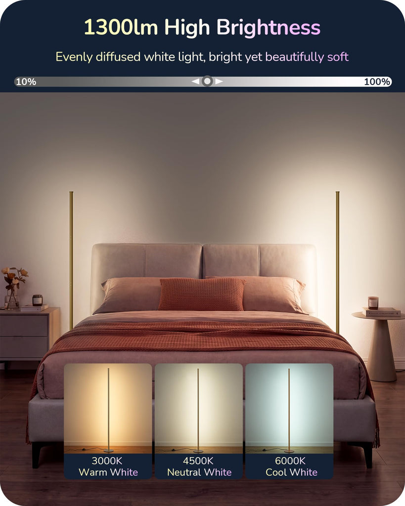 Floor Lamps, Smart App & Remote Control