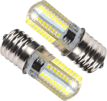 E17 Base 72 SMD 3014 Silicone Crystal LED Bulbs Dimmable 110V Warm White Compatible