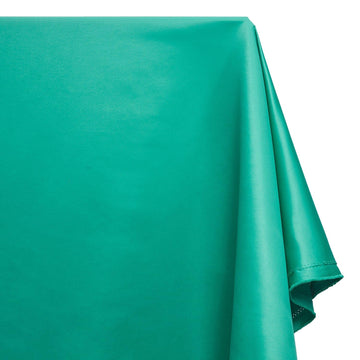 Peau De Soie Satin Fabric Matte 60 Inch 185 GSM Bridal Sewing Upholstery Polyester by The Yard - Spring Green (1 Yard)