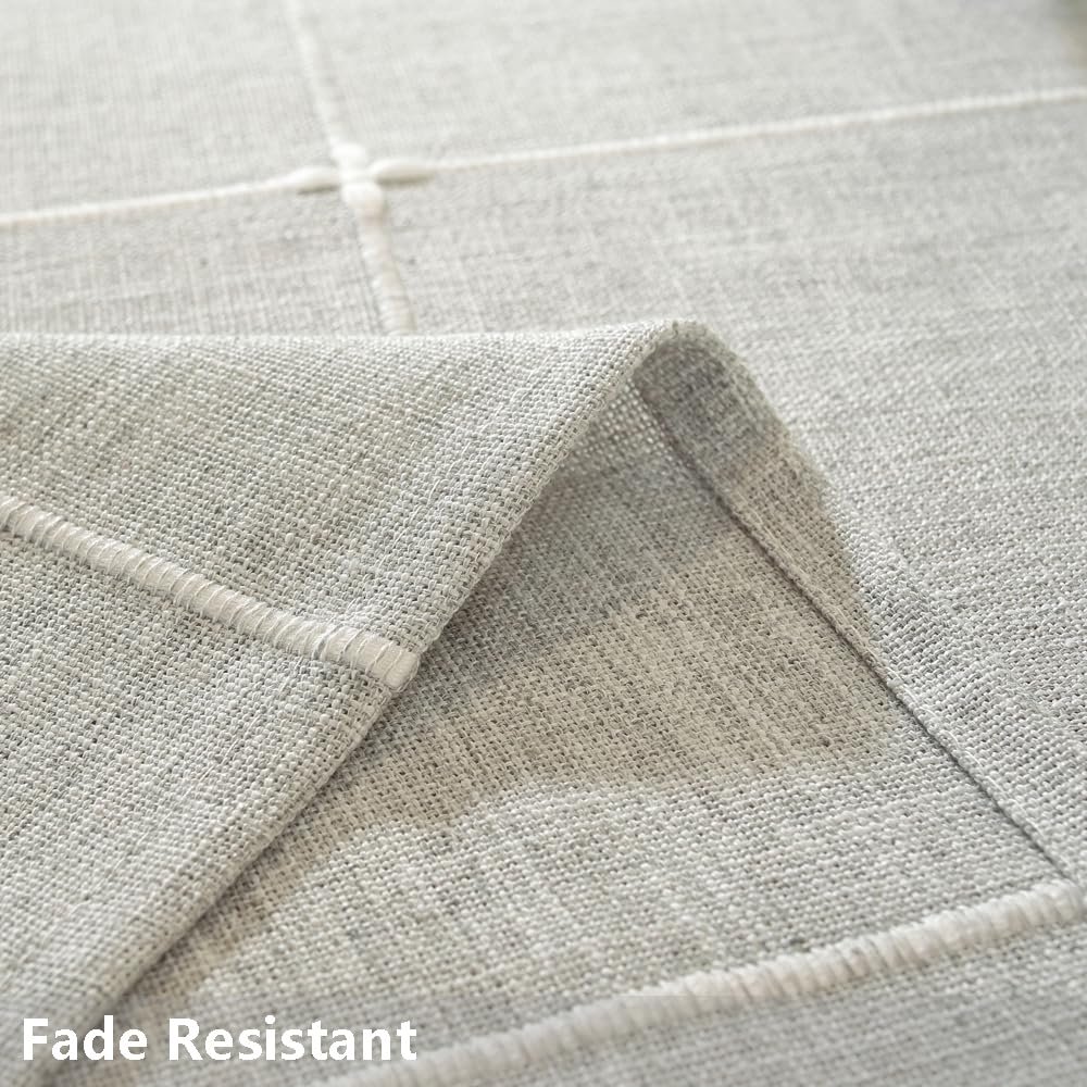 Cloth Tablecloths Gray Table Cloth Rectangle Tables Oblong Boho Tablecloth for Dining Table