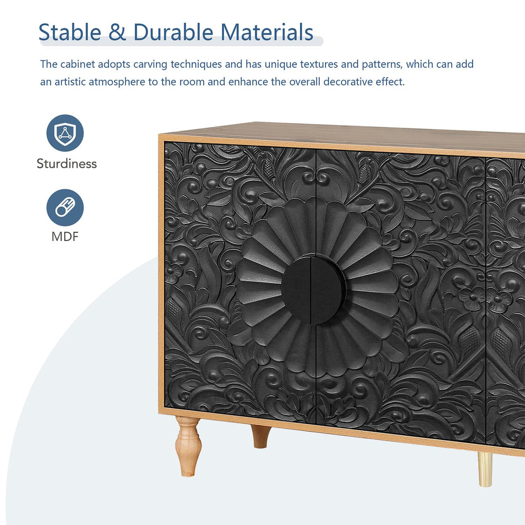 Sideboard Buffet Credenza Cabinet with Storage
