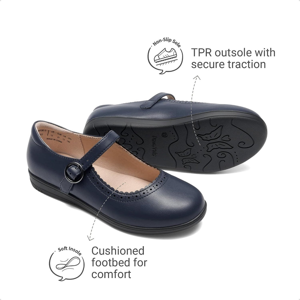 Girls Mary Jane School Uniform Shoes