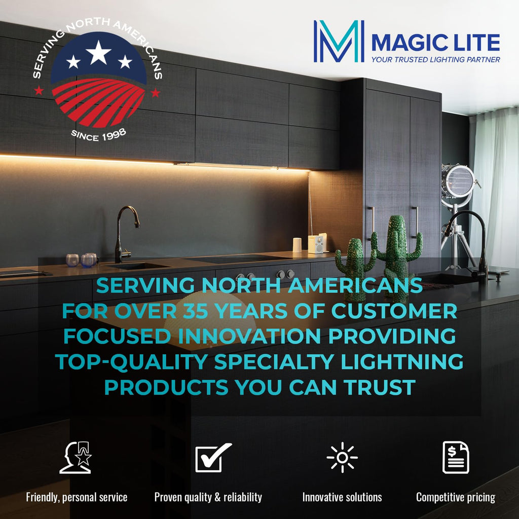 LED Under Cabinet Lighting Hardwired - 3CCT 32 Inch White Finish - Undercabinet Lights - Linkable Undercounter