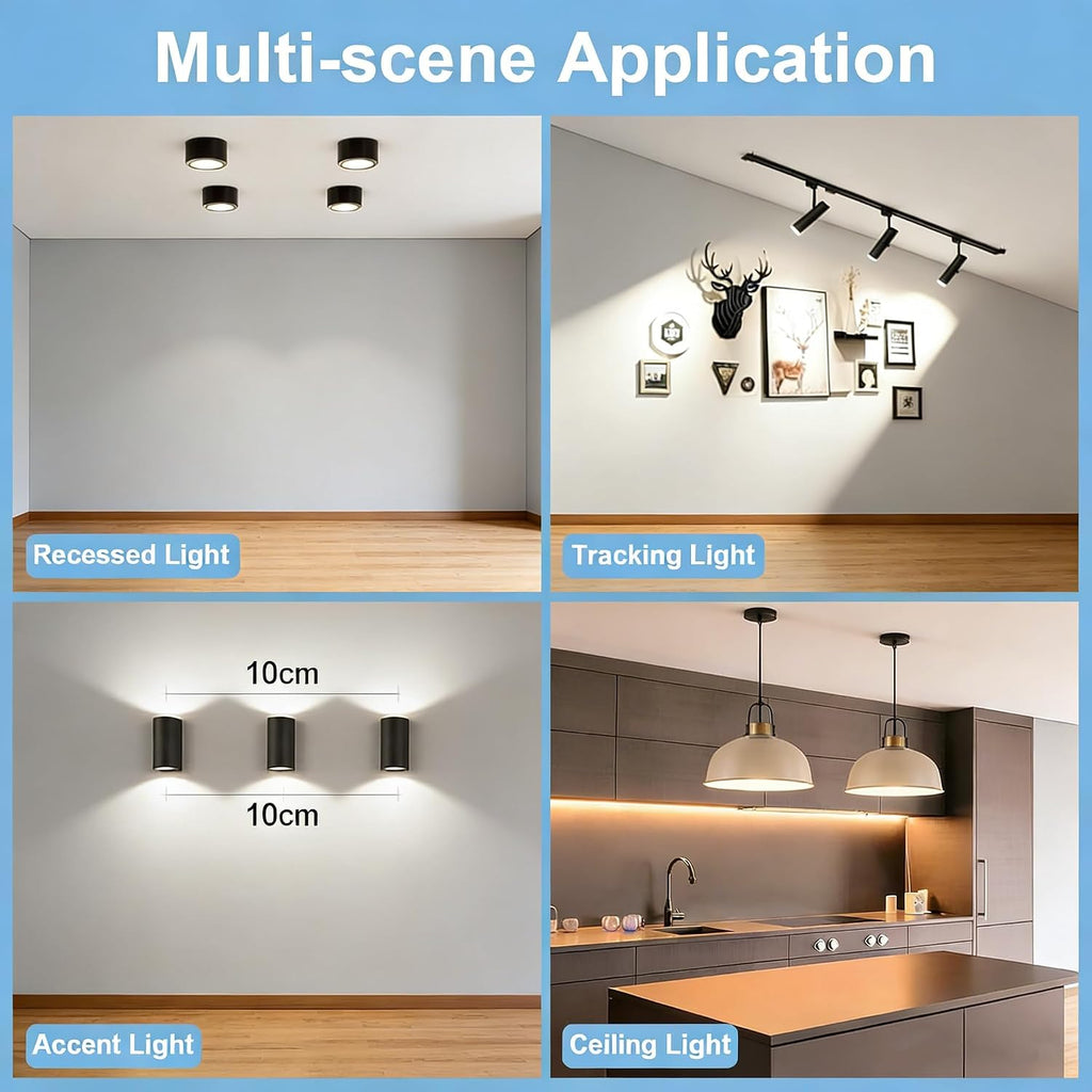 Candle Warmer Lamp Light Bulb 6 Pack, GU10 Halogen Bulb 110-130V 50W
