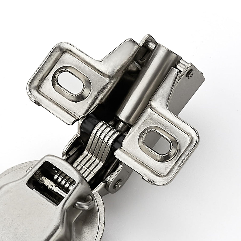 1/2 Inch Overlay Short Arm Kitchen Cabinet Hinges, 6 Pack 3 Pairs