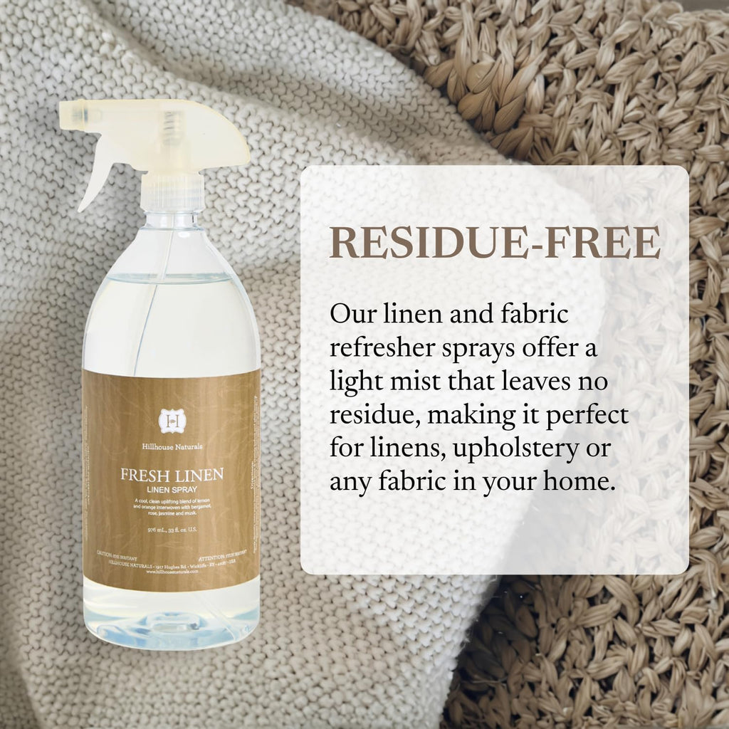 Linen Spray - Made in the USA - Fresh Linen Scent - 1L
