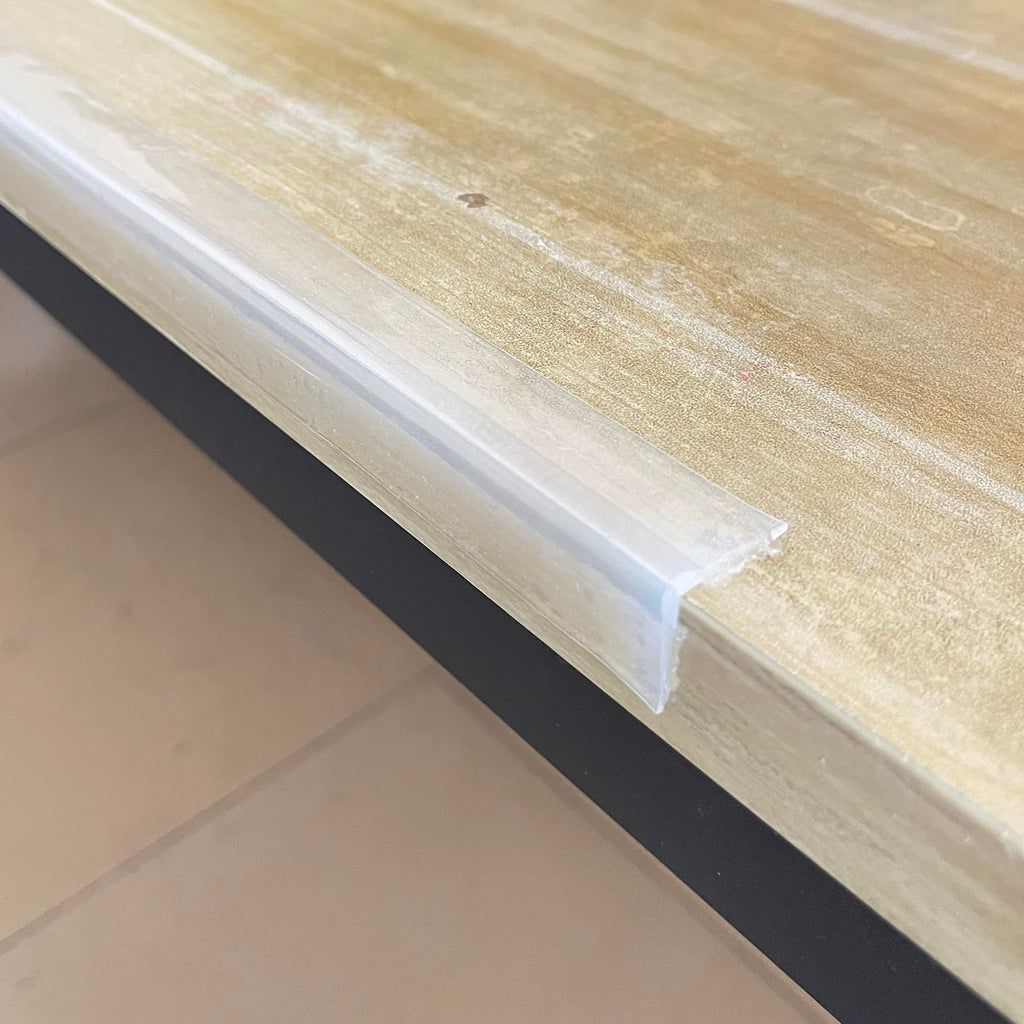 Edge Protector Baby Proofing Corner Guards, Clear, 3/4x3/4 in Depth, 3 FT