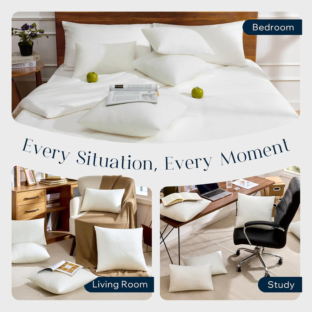 20x20 Throw Pillow Inserts, Ultra-Soft Air Layer Pillow 1 Pack
