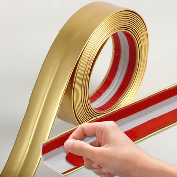 L-Shaped Corner Guards, Peel and Stick Molding Trim for Furniture Edge Bumper, Table Door Frame Protection and